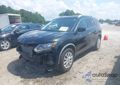 2016 Nissan Rogue S from USA, damaged, VIN KNMAT2MTXGP726624